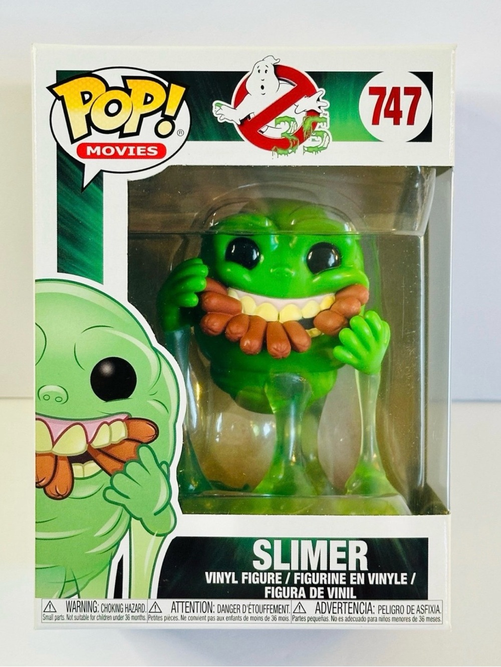 Funko POP! Movies Ghostbusters 35th Anniversary Slimer #747 New
